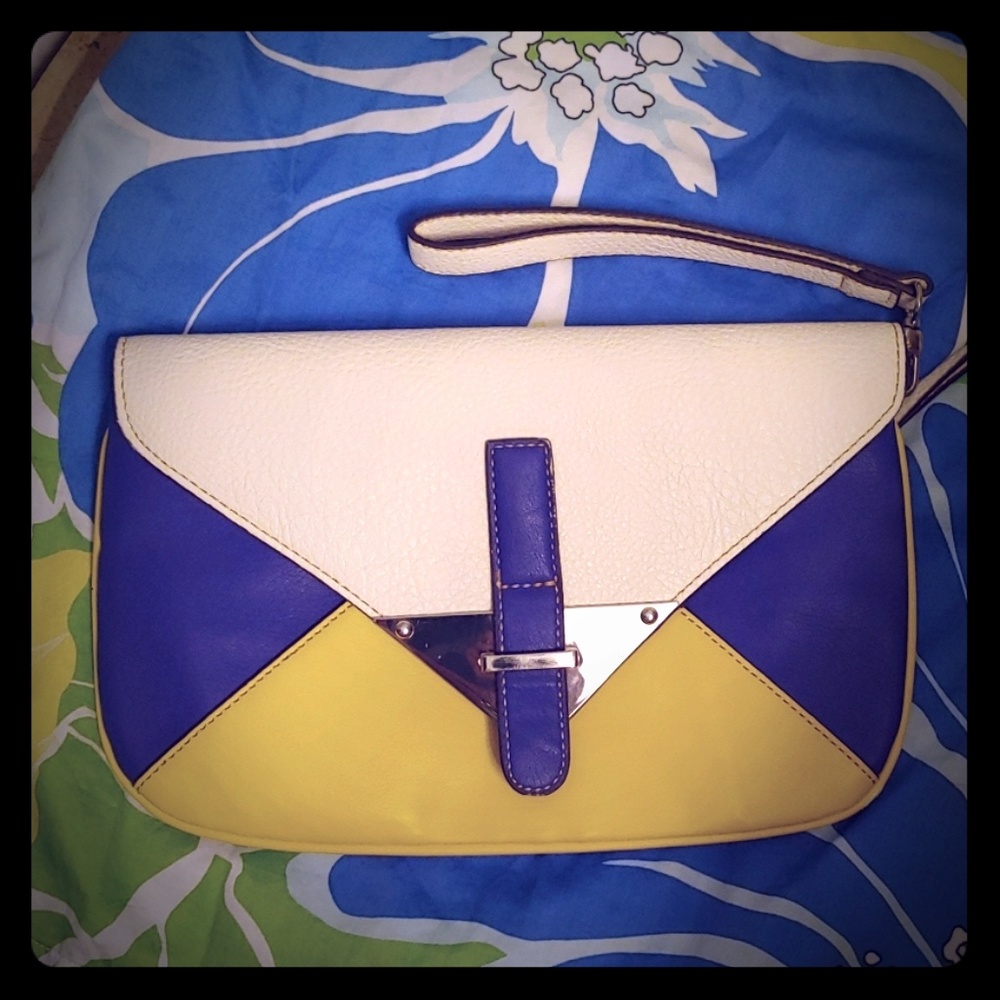 Colorblock Wristlet